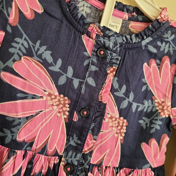 🆕️Carter's 2pc Floral Dress - Picture 3 of 8